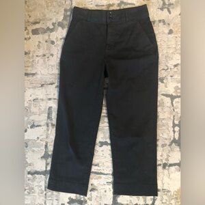 Everlane Wide Leg Black Jeans organic cotton size 8